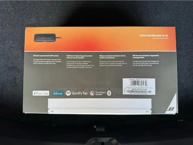 Bose SoundLink Plus Portable Bluetooth Speaker - Black · Photo 1
