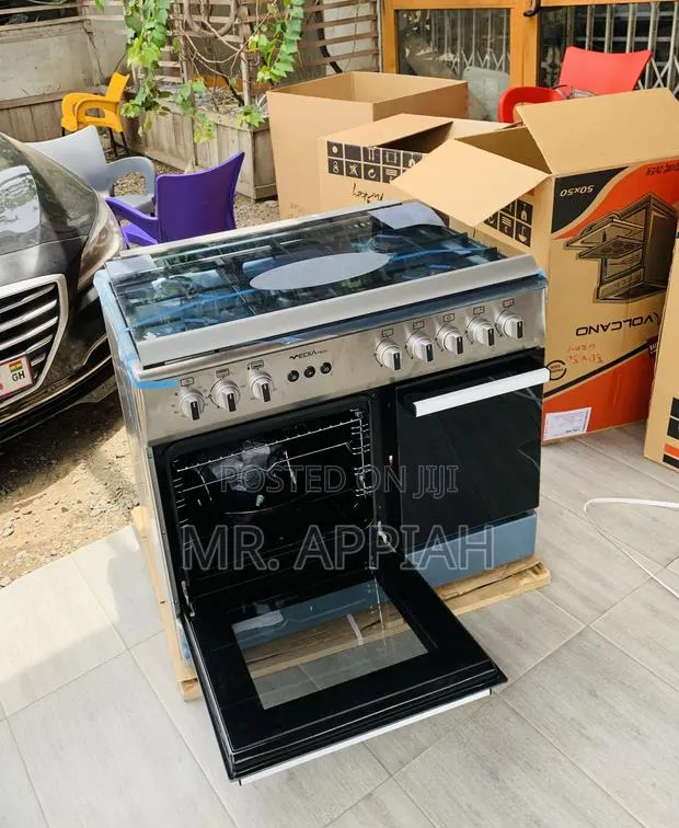 Shop Durable Mediatech 60x90cm 5 Gas Burner With Oven(Gray). · Photo 1