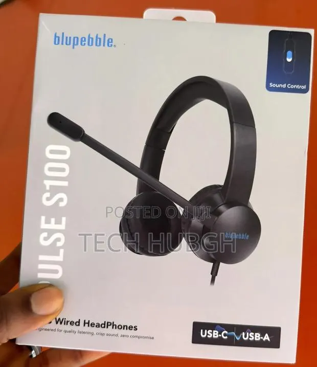 Blupebble Usb-C and Usb-a Wired Headphone · Photo 1