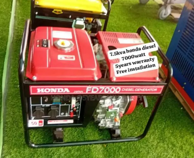 Energy Burst Diesel Honda 7.5kva 7000watt Generator 7.5kva · Photo 1