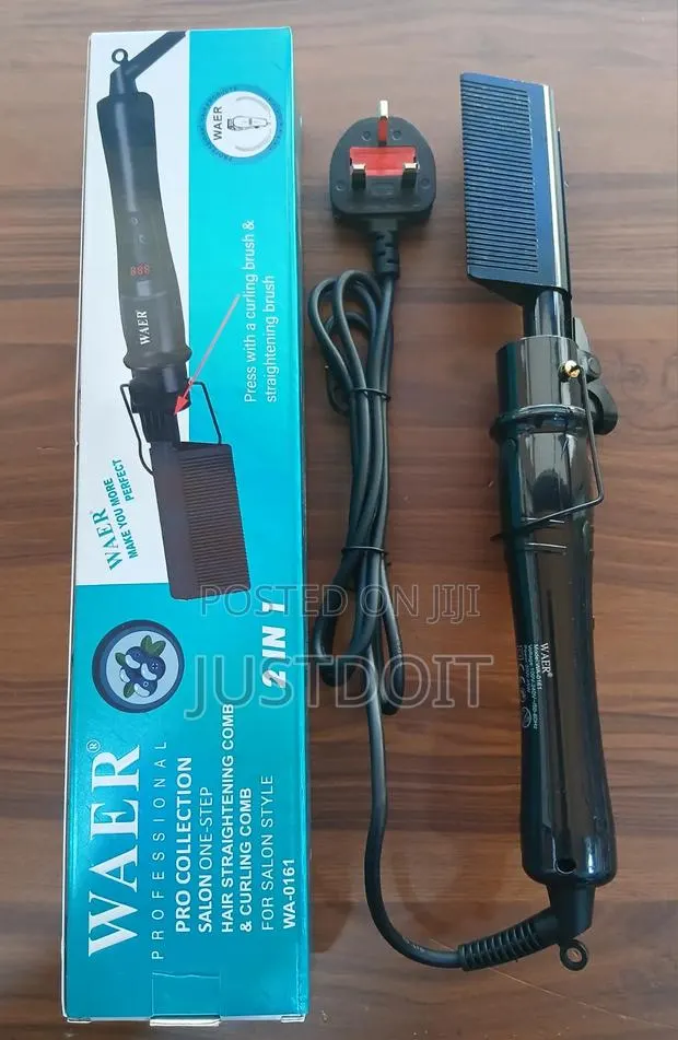 Waer Professional Hot Comb With Curler. · Photo 1