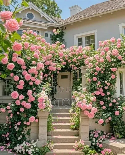 Climbing Rose Seeds for Planting – Beautiful Flowering Vine for Walls · Photo 4