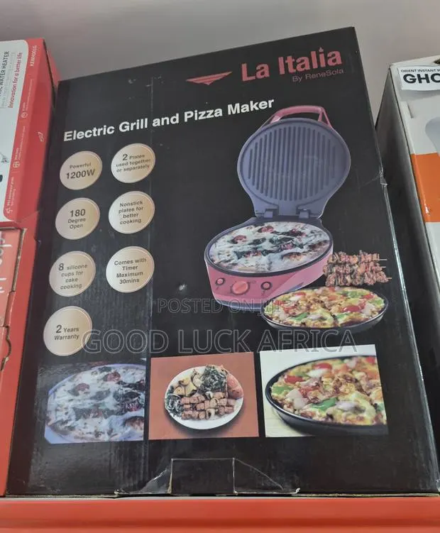 La Italia Electric Grill and Pizza Maker · Photo 1