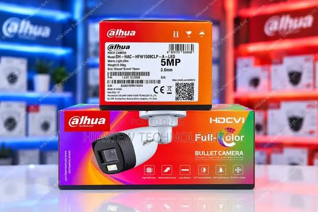 Dahua Dh-Hac-Hfw1509clp-a-Led 5mp Full-Color Hdcvi Bullet Camera · Photo 1