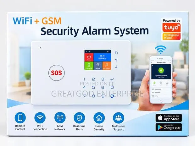 Tuya WiFi + GSM Security Alarm System · Photo 1