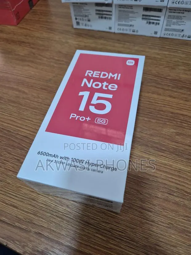 New Xiaomi Redmi Note 15 Pro+ 512 GB Black · Photo 1