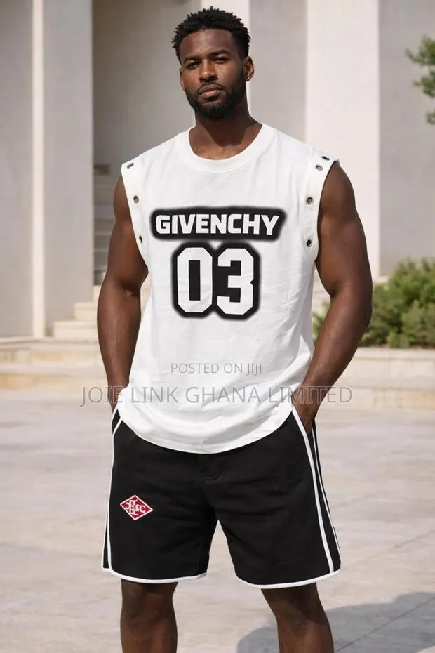 Cotton Sleeveless T Shirt Available Now · Photo 1