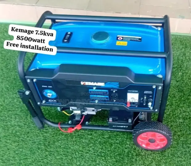 Eco Energy Solution Kemage Generator 8500watt 7.5kva Petrol · Photo 1