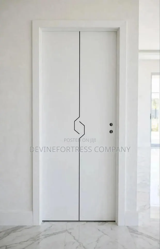 Strong and Quality Bedroom PVC Door White Available · Photo 1