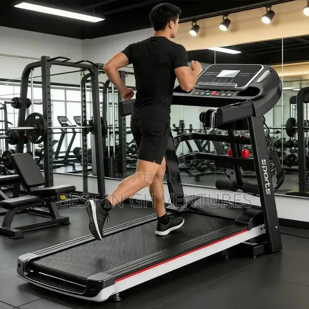 Electric Private/Commercial Treadmill With Full Body Massager · Photo 1