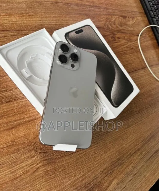 Apple iPhone 15 Pro Max 256 GB Silver · Photo 1