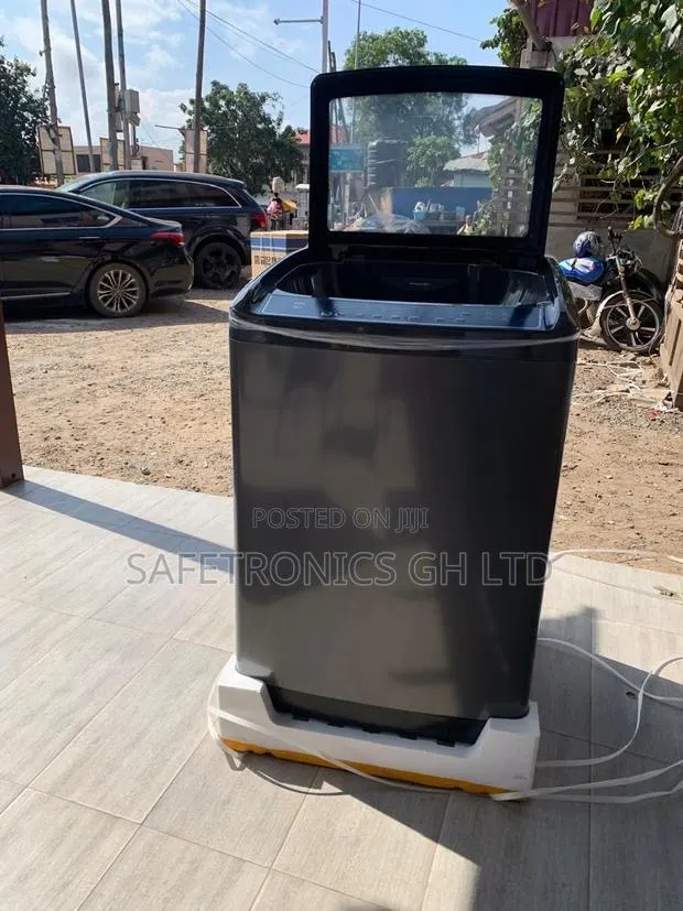 Check Out ~~ TCL TopLoad 18kg Air Spin (Dark-Grey) WashingMachine · Photo 1
