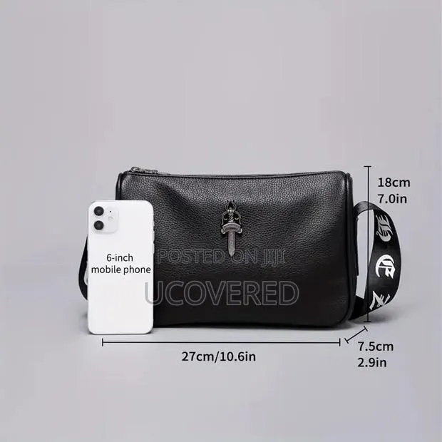 Genuine Leather Side/Shoulder Bag · Photo 1