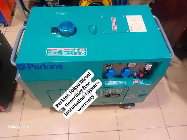 Energy Input Perkins Diesel Generator 10kva Silent · Photo 1