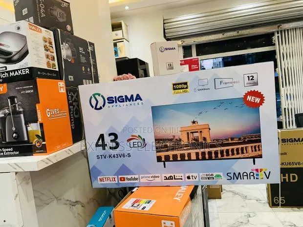 Available Now at Store Sig-K43v6-S FHD Smart Satellite 43” · Photo 1