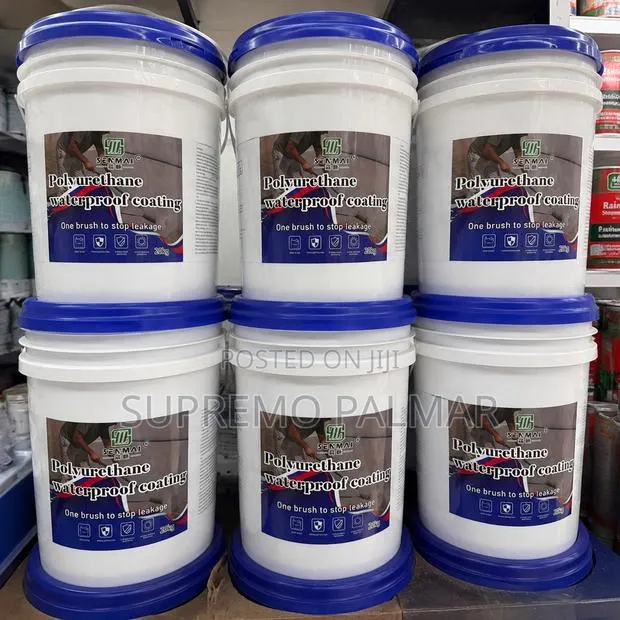 Senmai Polyurethane Waterproof Coating 20kg – Anti-Leak Waterproof. · Photo 1