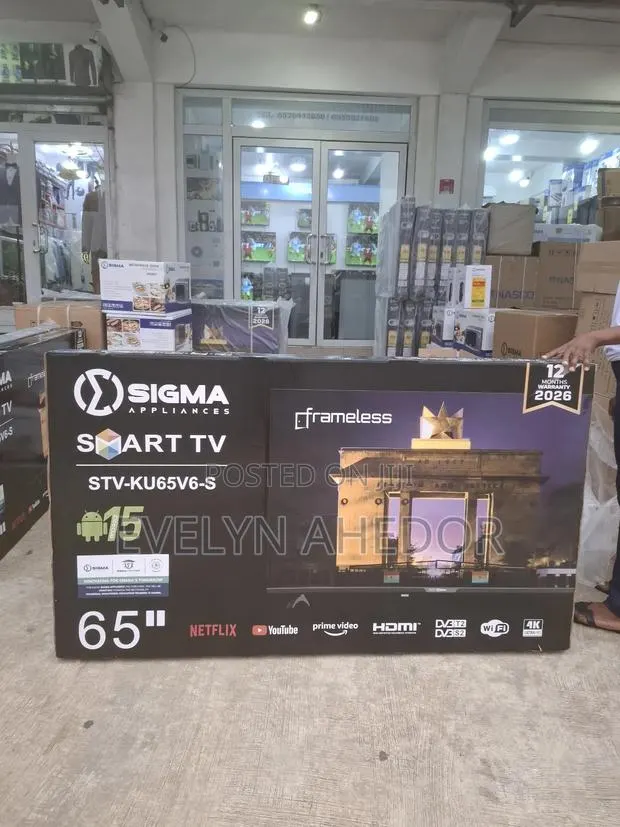Sigma 65 Inches Uhd Android Tv Available · Photo 1