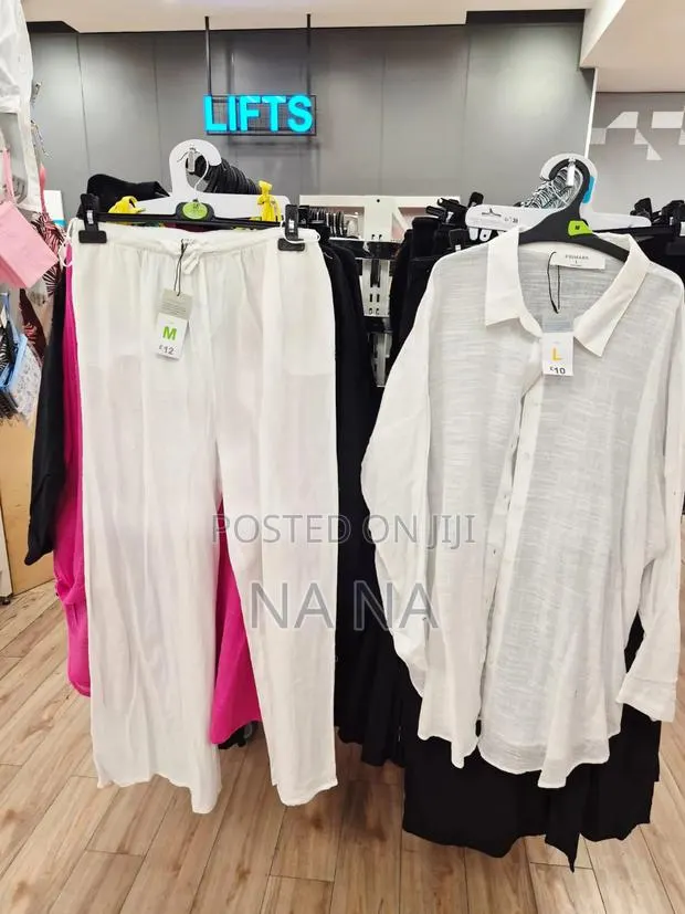 Cotton Linen Women Pants Set · Photo 1