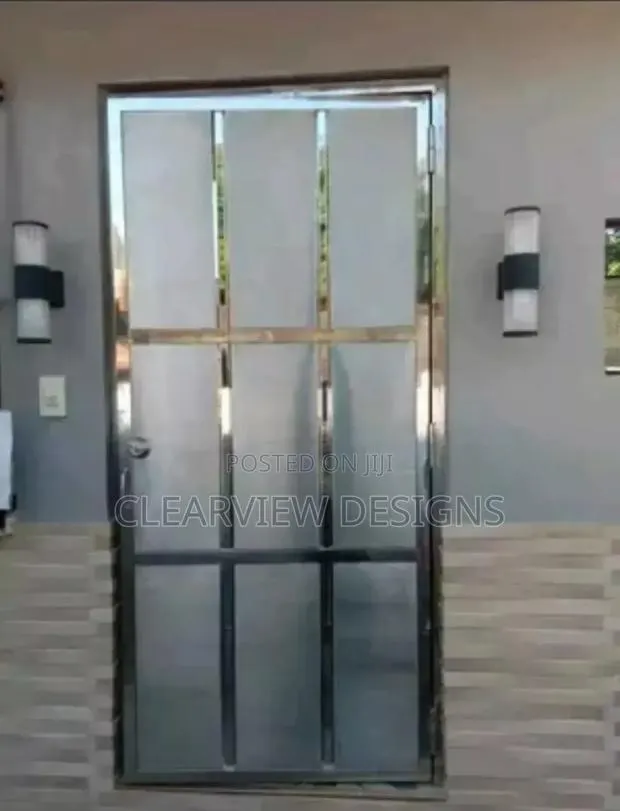 Simple Stainless Steel Metal Gate / Door · Photo 1