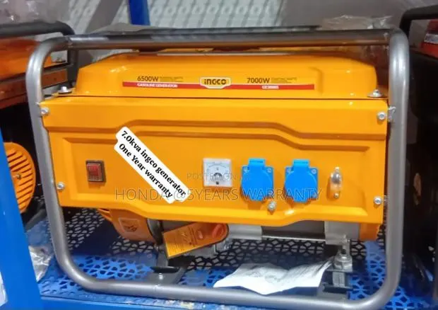 Flexible Generator Option Ingco 7kva Petrol 8000watt 7kva · Photo 1