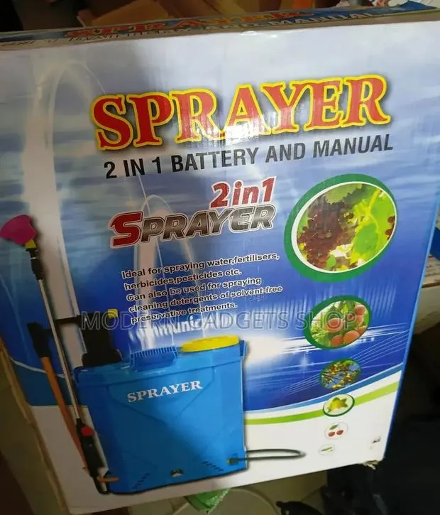 2 in 1 Manual and Rechargeable Spraying Pesticides · Photo 1