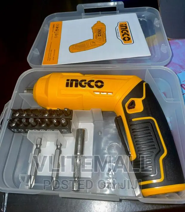 Lithium-Ion Industrial Cordless Ingco Screwdriver(Csdli0442) · Photo 1