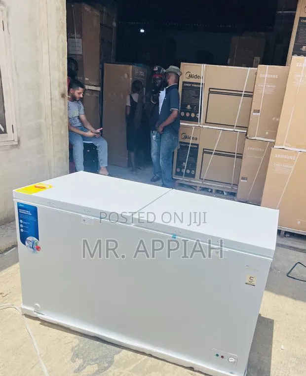 High Quality Midea 508l 2 Door Chest Freezer(White) · Photo 1