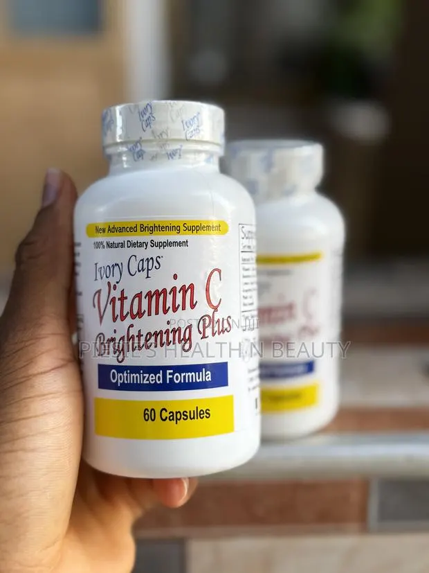Ivory Caps Maximum Strength Vitamin C Brightening Plus 60 Caps · Photo 1