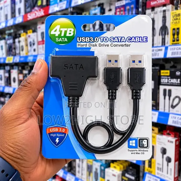 USB 3.0 to SATA III Converter Cable · Photo 1