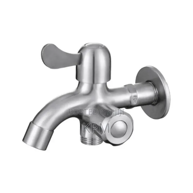 2 in 1 Cold Faucet Double Flow Tap Shower Set · Photo 1