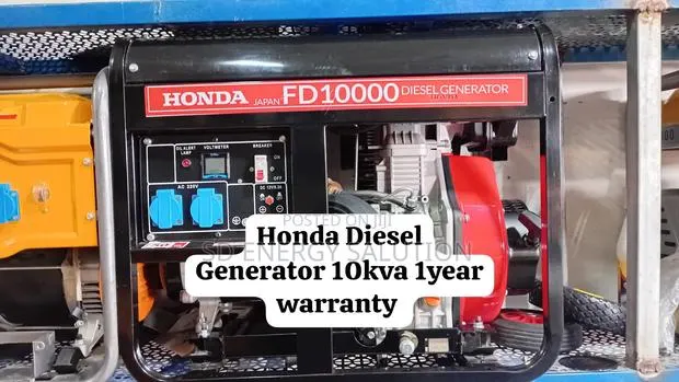 Honda 10kVA Diesel Generator – Low Fuel Consumption · Photo 1