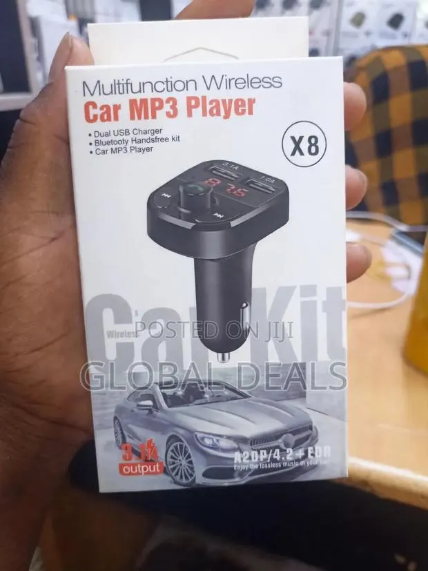 X8 Multifunction Wireless Car MP3 Player - Bluetooth FM Transmitter · Photo 1
