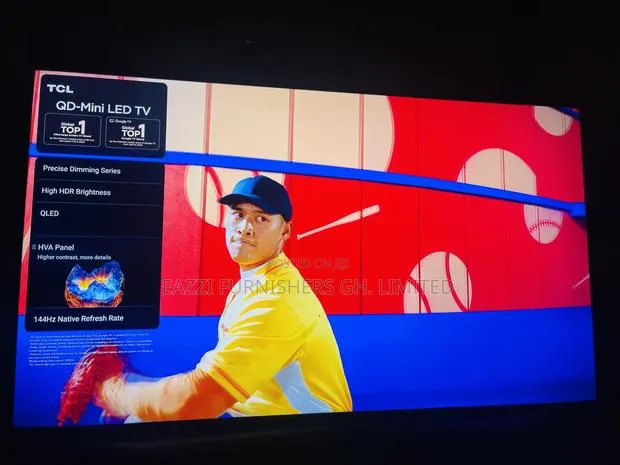 TCL 75c6k-Uk Premium 75-Inch QD-Mini Led Qled Smart 144-240hz Uk TV · Photo 1