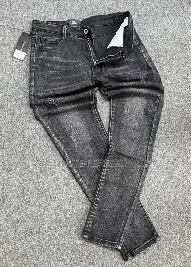 Best Selling Plain Jeans Trousers · Photo 1