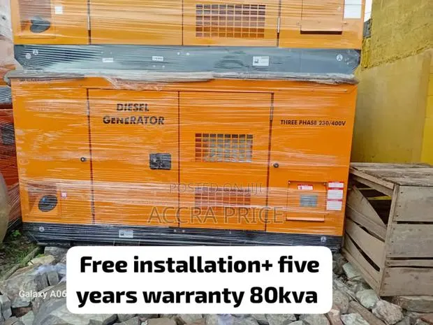 Perkins Generator at Its Best 80kva Diesel Engine Silent · Photo 1