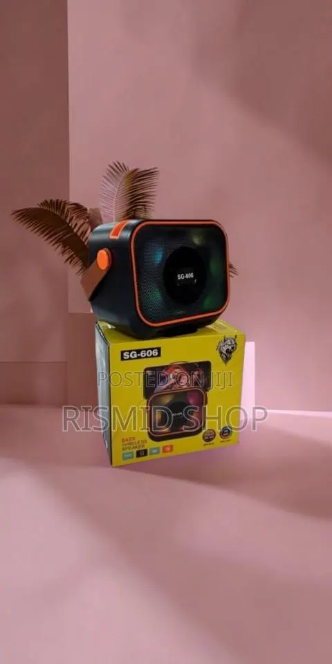 SG 606 Rechargeable Bluetooth Bass Speaker · Photo 1