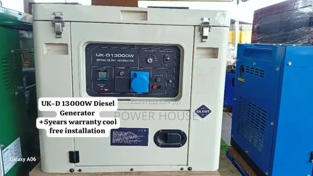 The Randomizer Uk-D 10kva Generator Silent Uk-D 10kva Silent Generator · Photo 1