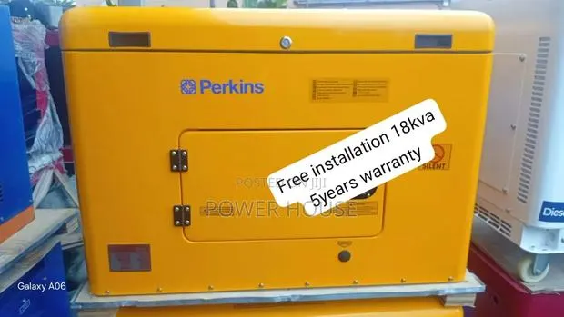 Perkins 18kVA Diesel Generator With AVR Technology 18kva · Photo 1