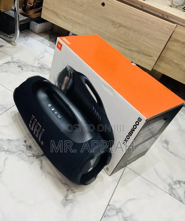 Purchase Classic JBL Boombox 4 Wireless Speaker(Waterproof) Black · Photo 1