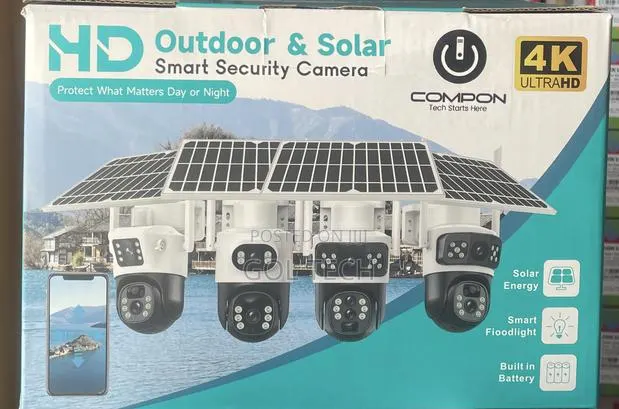 HD Outdoor Solar Smart Security Camera · Photo 1