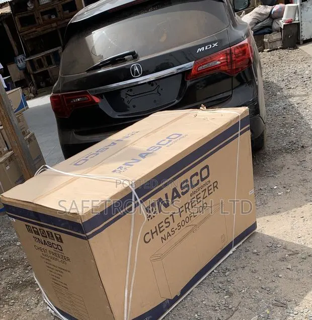 Unique Grey Nasco NAS-500FL-DD 425-Liter Double-Door Chest Freezer · Photo 1