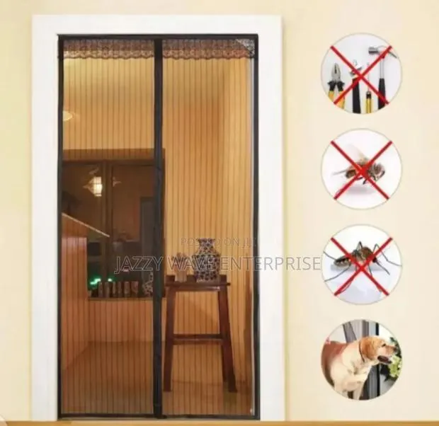 Insect Block Curtains / Mosquito Curtains/ Magic Mesh · Photo 1