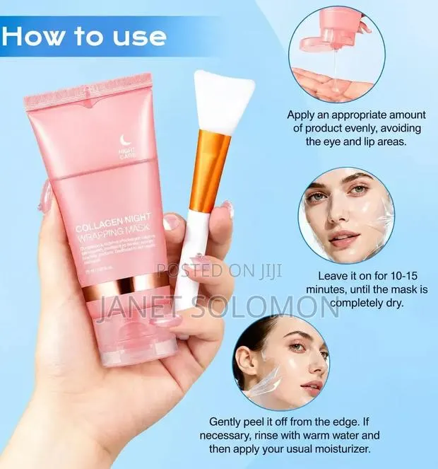 Collagen Night Wrapping Mask – Face Mask · Photo 1