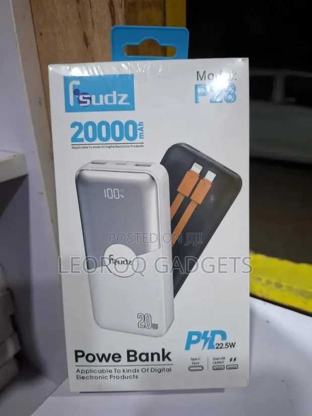 iSudZ P28 20,000mAh Power Bank · Photo 1