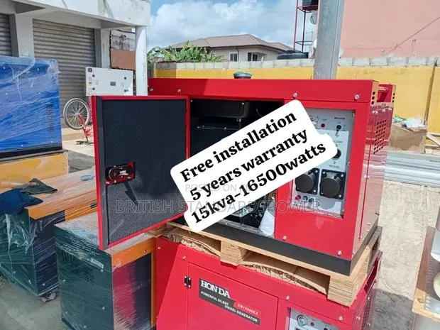 Forced Air Cooled Engine 15kva Remote Control Diesel Genset · Photo 1