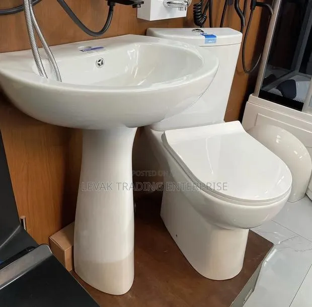 Basin and Toilet Seat Bowl · Photo 1