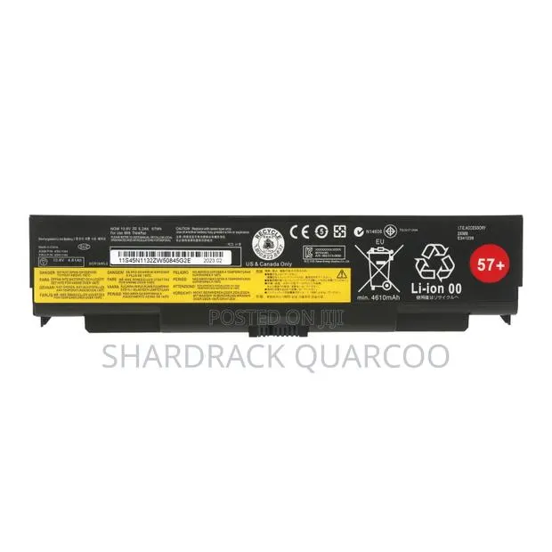 T440p Laptop Battery for Lenovo Thinkpad T540p W540 W541 L440 L540 · Photo 1