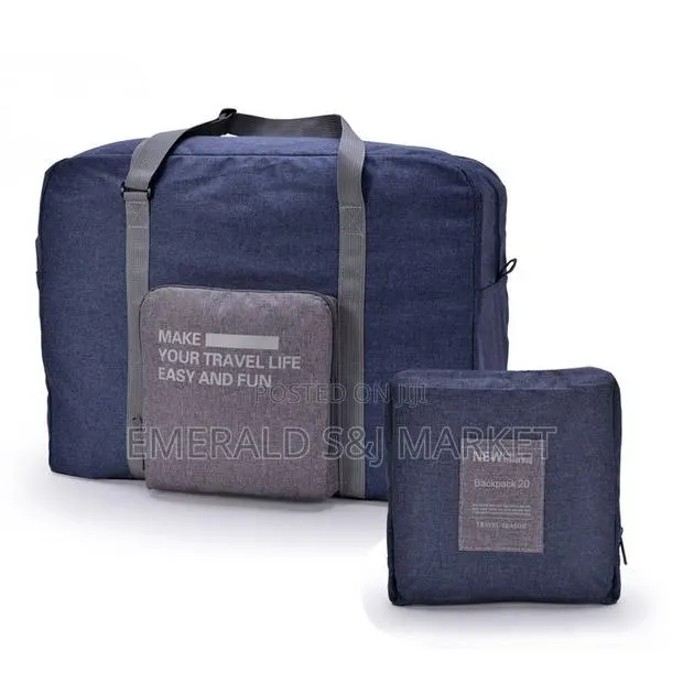 Foldable Travel Bag – Lightweight, Spacious Easy to Carry · Photo 1