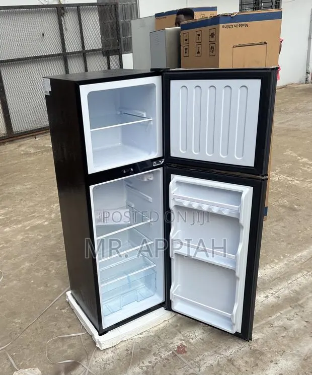 Extremely Classic Nasco Top Mount Freezer Fridge(Nasf2-18fl)Dark Gray · Photo 1