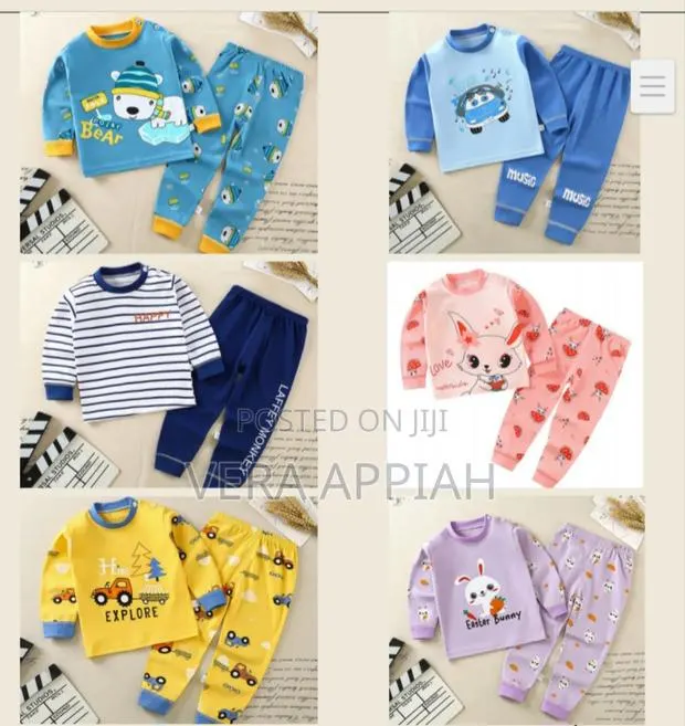Kids Pajamas Pure Cotton. · Photo 1